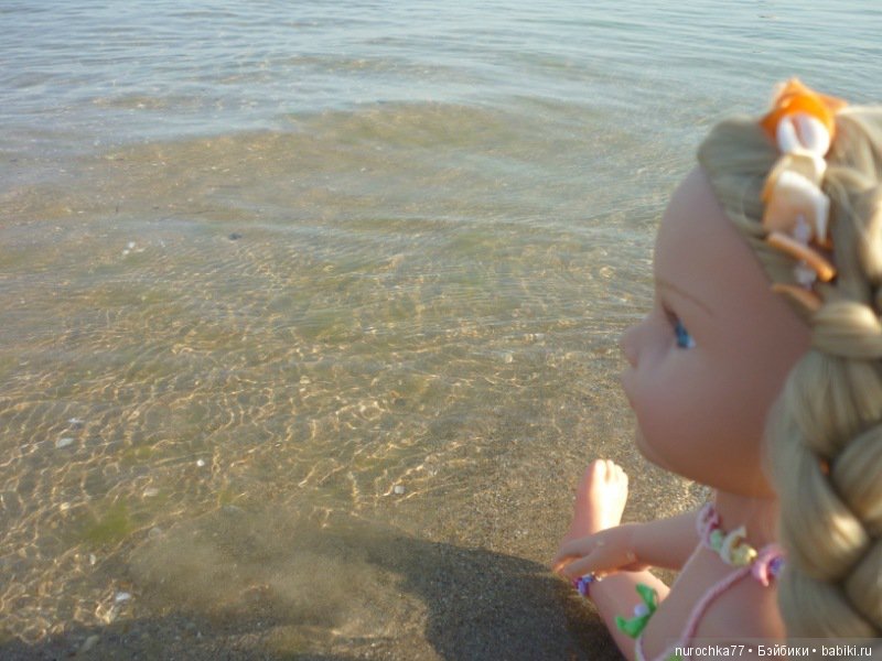 Ханночка Gotz (ООАК) на море (фото 10)