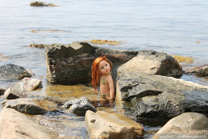 Фотоальбом. Жизель Готц (ООАК) и море