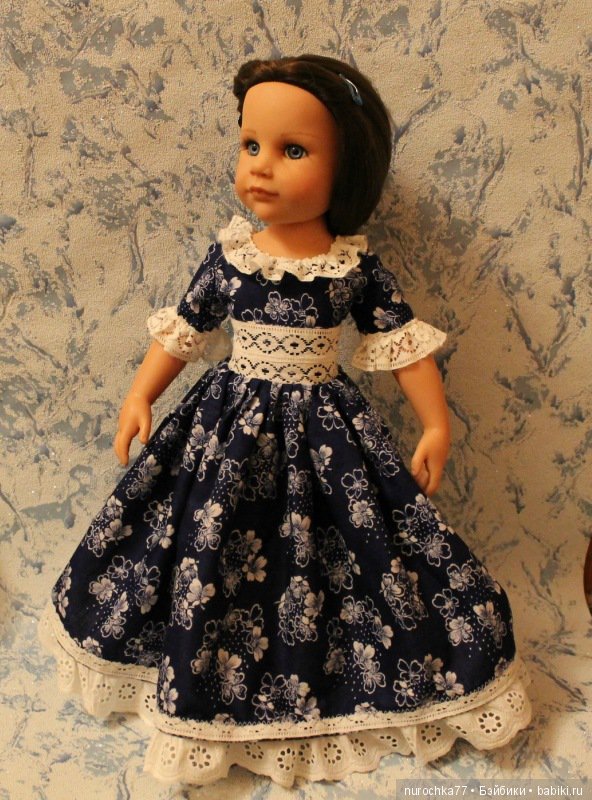 Платье и носочки своими руками. Для Gotz