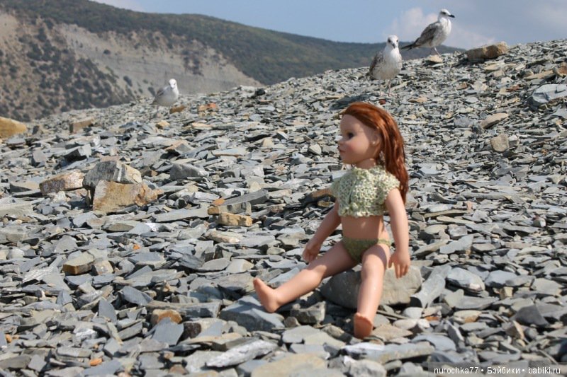 Фотоальбом. Жизель Готц (ООАК) и море