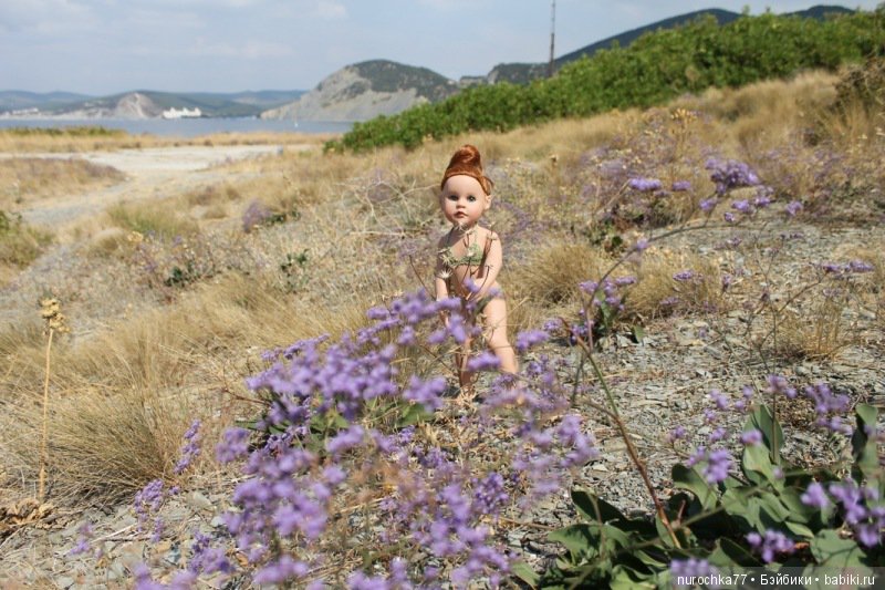 Фотоальбом. Жизель Готц (ООАК) и море