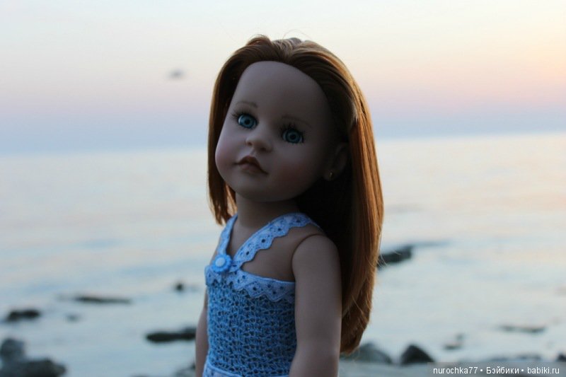 Фотоальбом. Жизель Готц (ООАК) и море