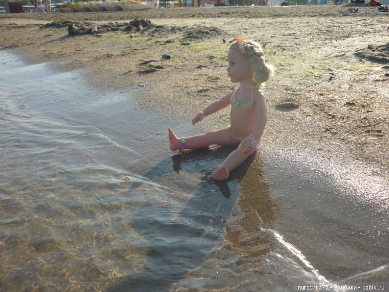 Ханночка Gotz (ООАК) на море