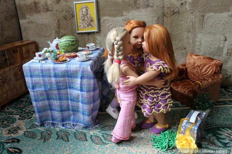 Морские камешки. Встреча кукол Готц (фото 10)