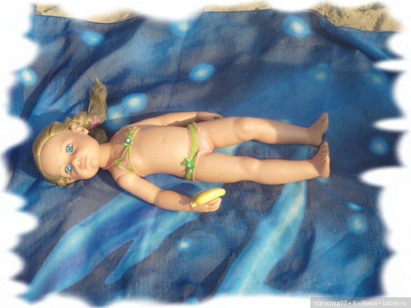 Ханночка Gotz (ООАК) на море