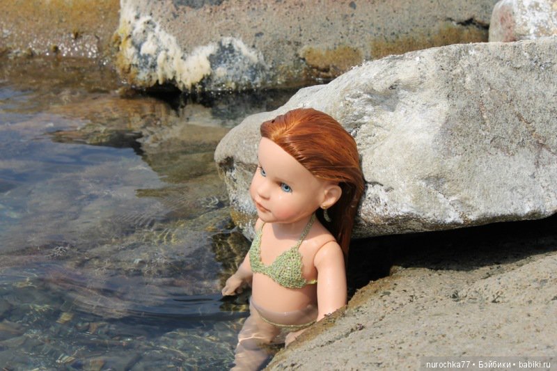 Фотоальбом. Жизель Готц (ООАК) и море