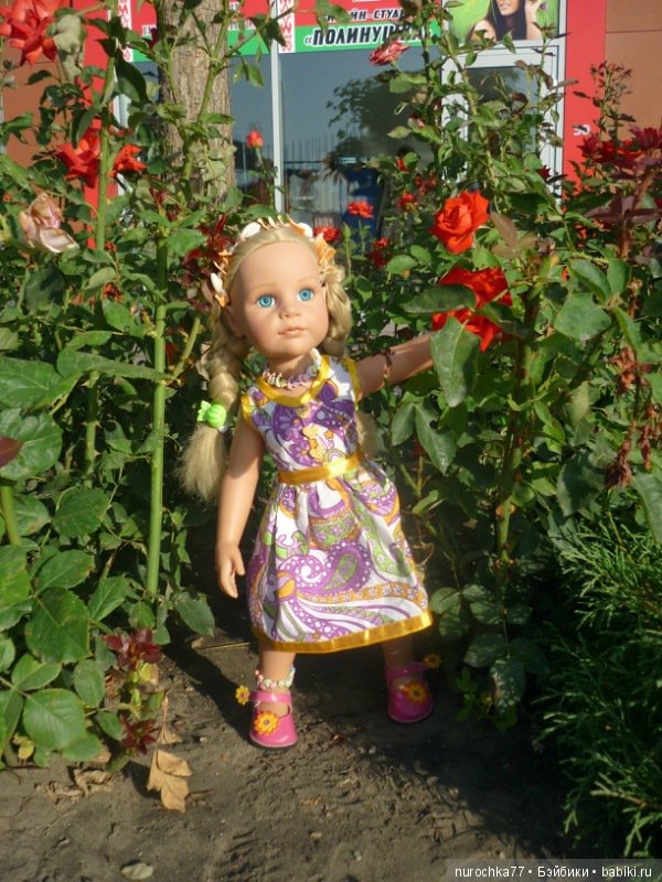 Ханночка Gotz (ООАК) на море