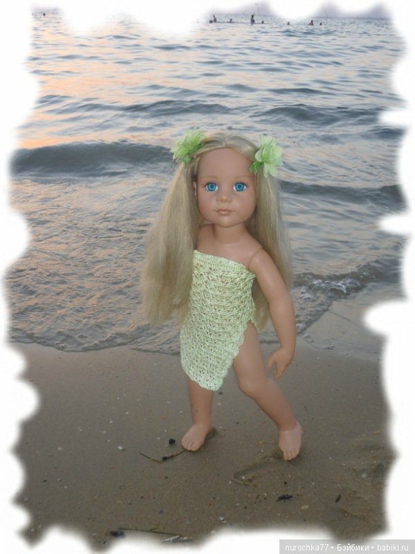 Ханночка Gotz (ООАК) на море