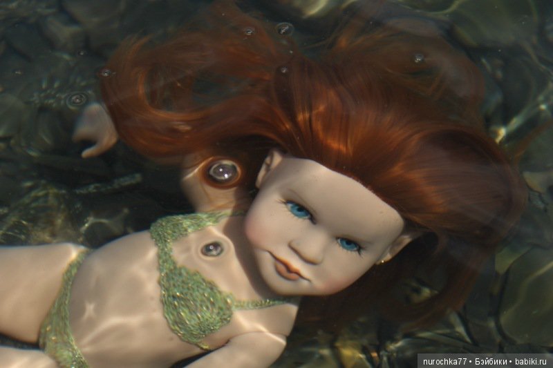 Фотоальбом. Жизель Готц (ООАК) и море