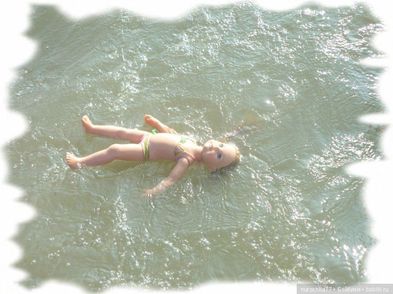 Ханночка Gotz (ООАК) на море