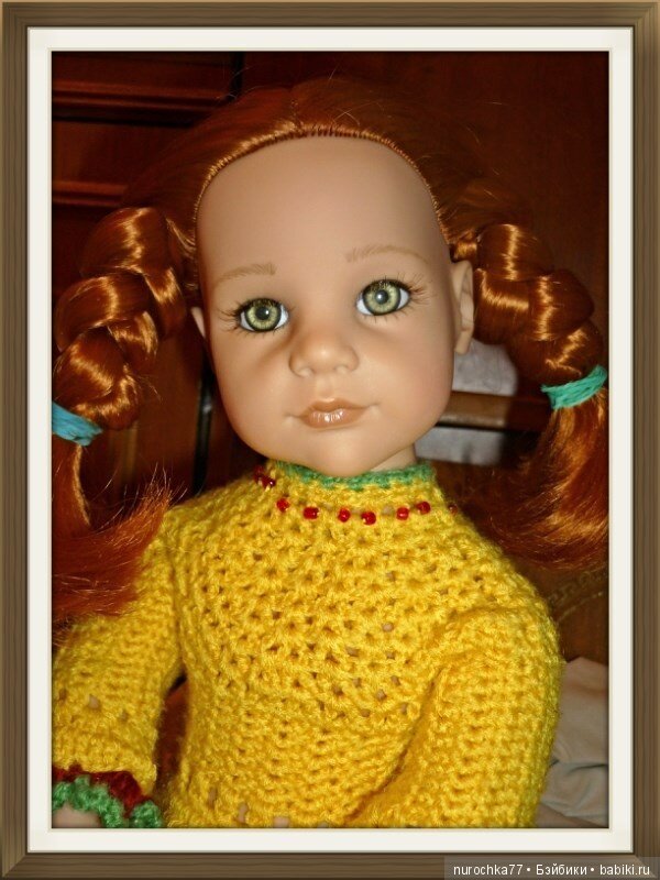 Злата- моя золотая рыбка. Кукла Gotz, ООАК (фото 5)