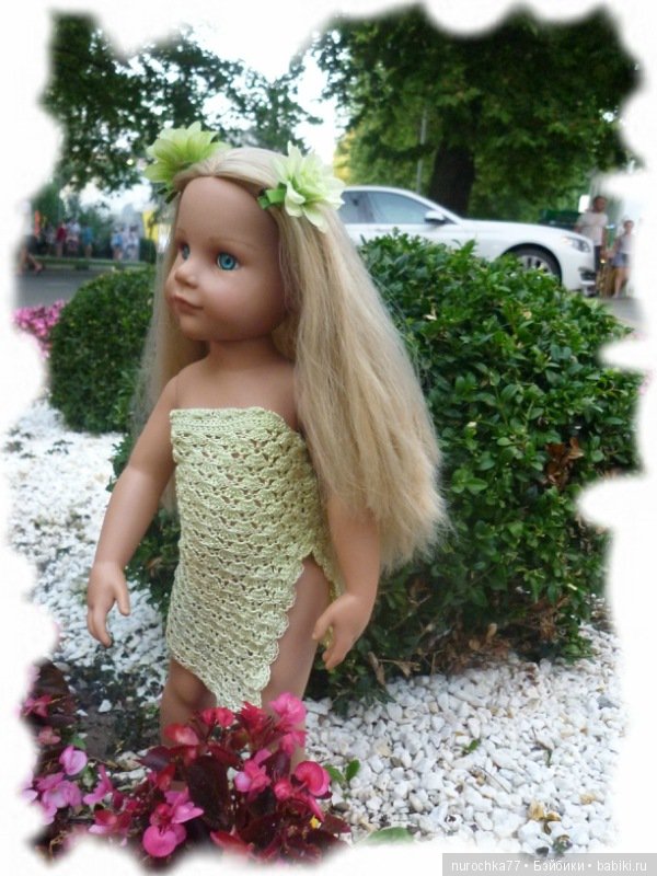 Ханночка Gotz (ООАК) на море