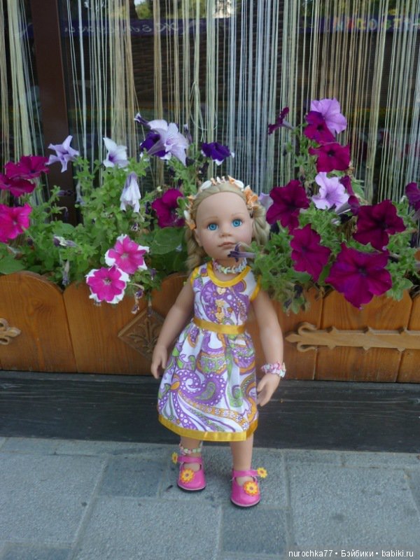 Ханночка Gotz (ООАК) на море