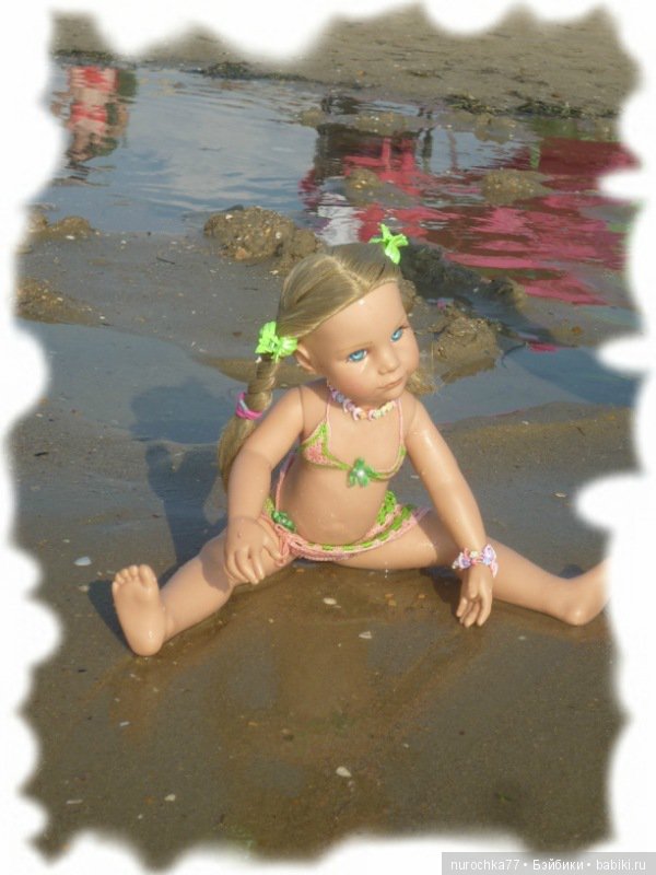 Ханночка Gotz (ООАК) на море