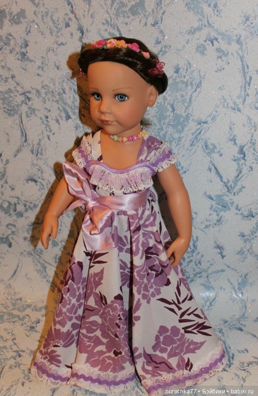 Платье и носочки своими руками. Для Gotz