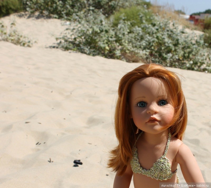 Фотоальбом. Жизель Готц (ООАК) и море (фото 2)