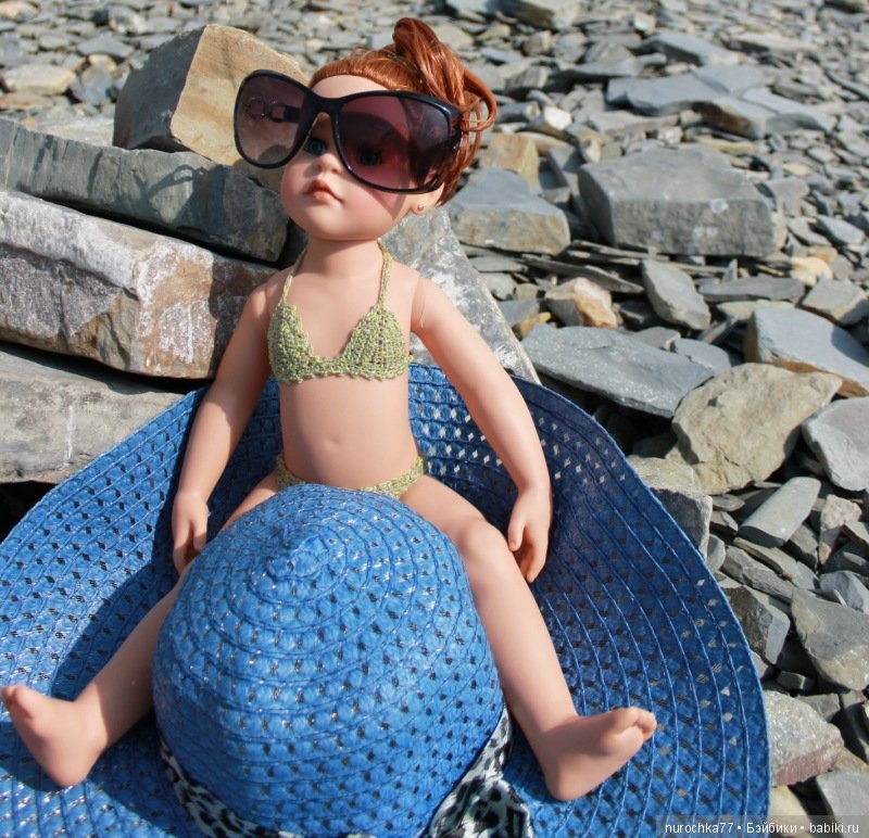 Фотоальбом. Жизель Готц (ООАК) и море