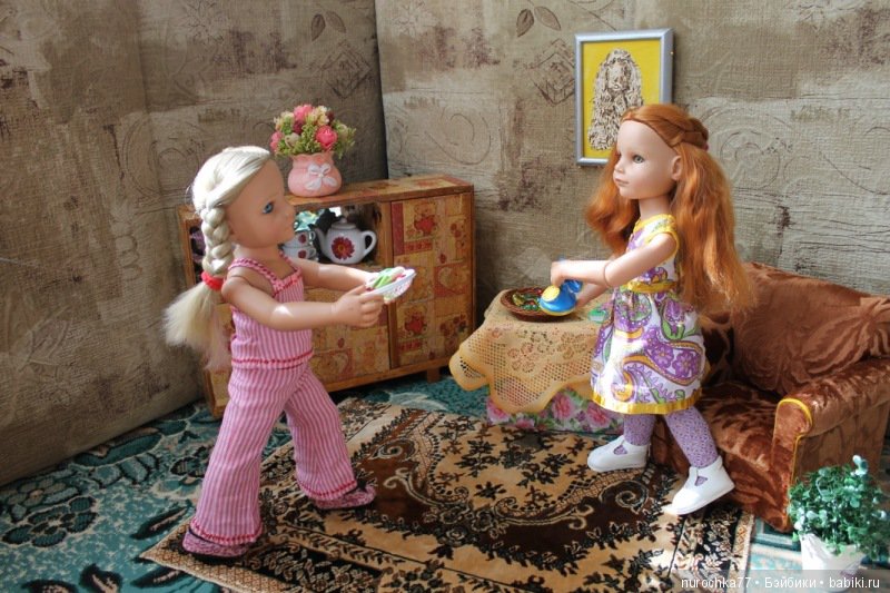 Морские камешки. Встреча кукол Готц (фото 4)