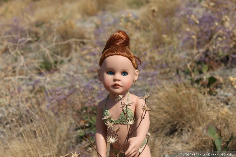 Фотоальбом. Жизель Готц (ООАК) и море