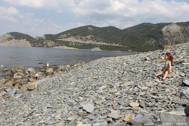 Фотоальбом. Жизель Готц (ООАК) и море