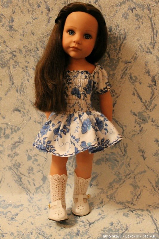 Платье и носочки своими руками. Для Gotz (фото 7)