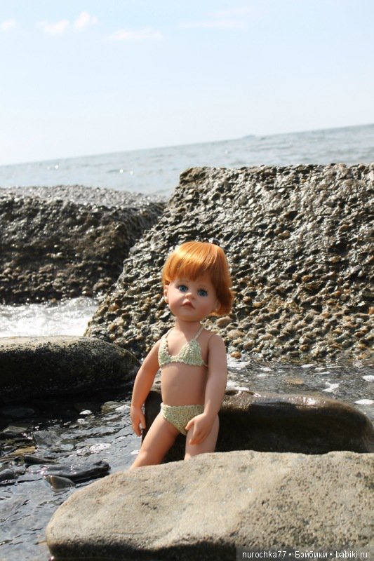 Фотоальбом. Жизель Готц (ООАК) и море (фото 9)