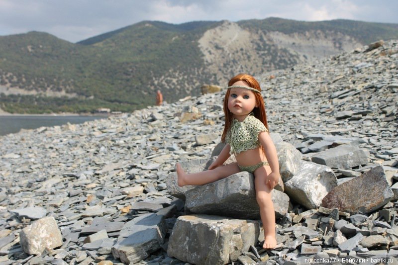 Фотоальбом. Жизель Готц (ООАК) и море