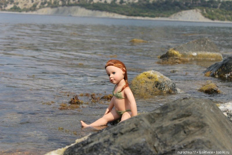 Фотоальбом. Жизель Готц (ООАК) и море