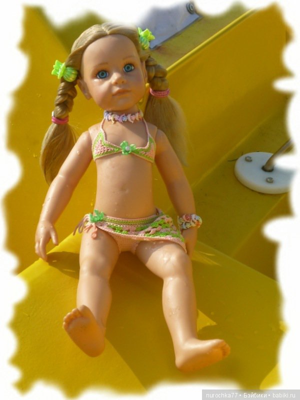 Ханночка Gotz (ООАК) на море