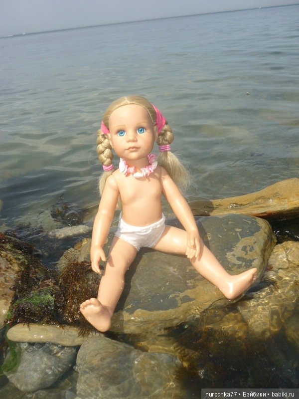 Ханночка Gotz (ООАК) на море