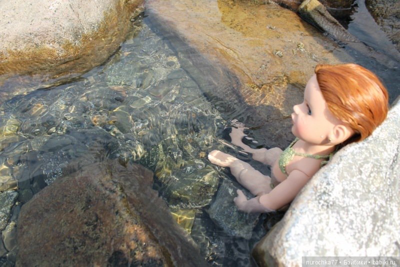 Фотоальбом. Жизель Готц (ООАК) и море