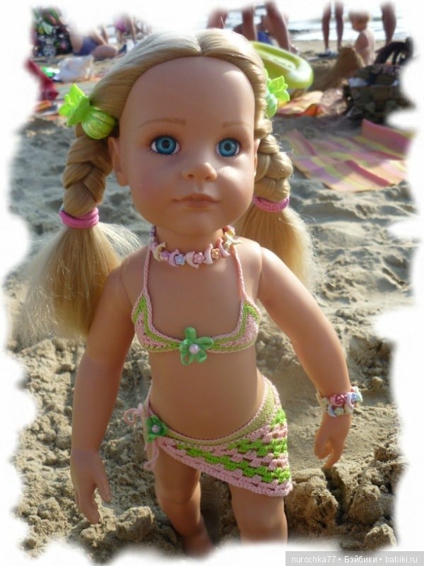 Ханночка Gotz (ООАК) на море (фото 9)