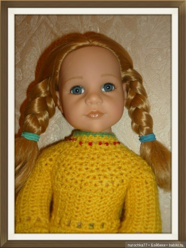 Злата- моя золотая рыбка. Кукла Gotz, ООАК