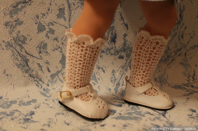 Платье и носочки своими руками. Для Gotz