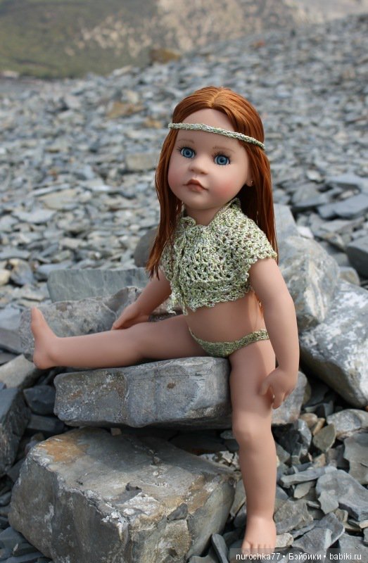 Фотоальбом. Жизель Готц (ООАК) и море