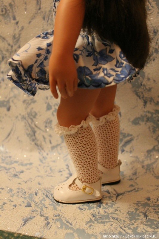 Платье и носочки своими руками. Для Gotz (фото 6)