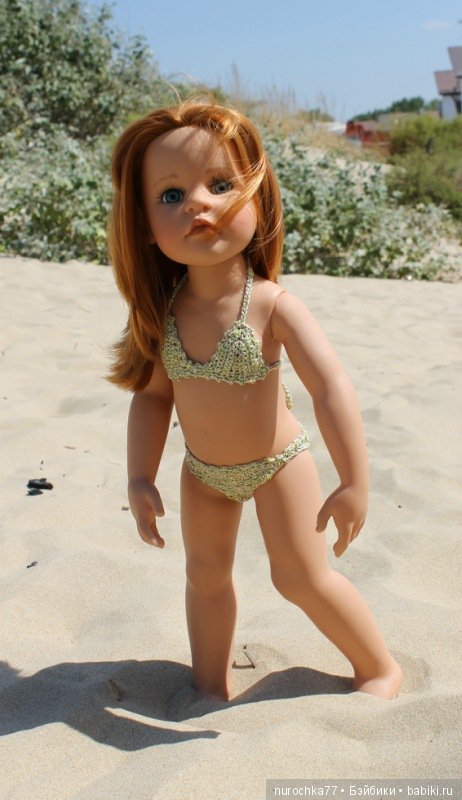 Фотоальбом. Жизель Готц (ООАК) и море