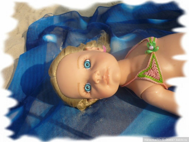 Ханночка Gotz (ООАК) на море