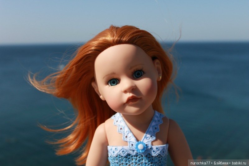 Фотоальбом. Жизель Готц (ООАК) и море