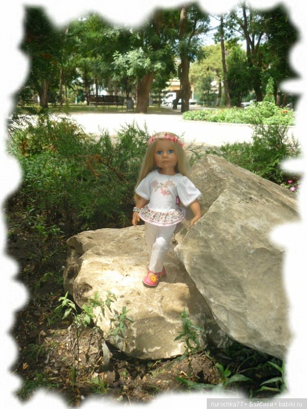 Ханночка Gotz (ООАК) на море