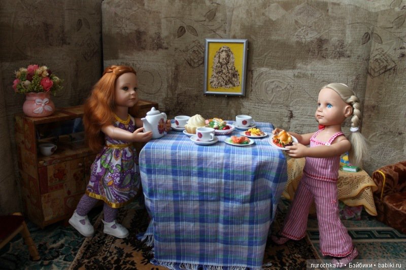 Морские камешки. Встреча кукол Готц (фото 8)