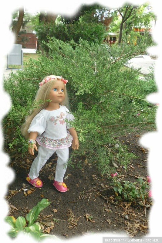 Ханночка Gotz (ООАК) на море