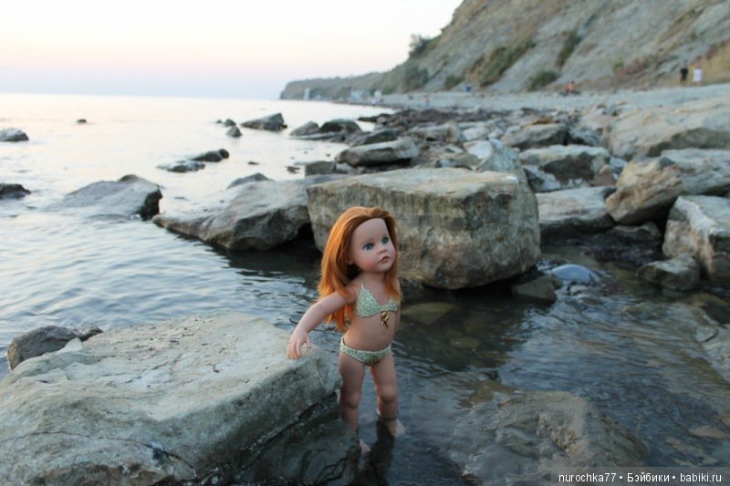 Фотоальбом. Жизель Готц (ООАК) и море