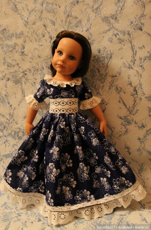 Платье и носочки своими руками. Для Gotz