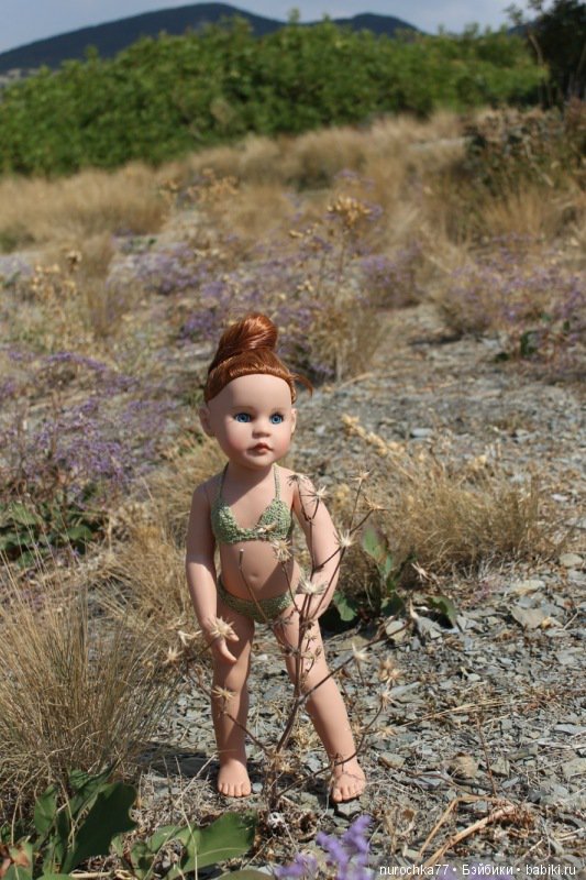 Фотоальбом. Жизель Готц (ООАК) и море