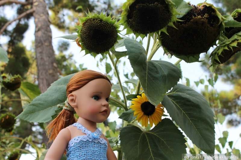 Фотоальбом. Жизель Готц (ООАК) и море