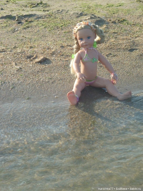 Ханночка Gotz (ООАК) на море