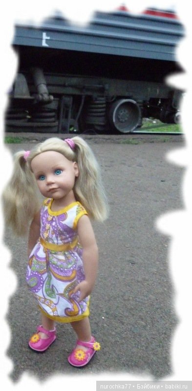 Ханночка Gotz (ООАК) на море