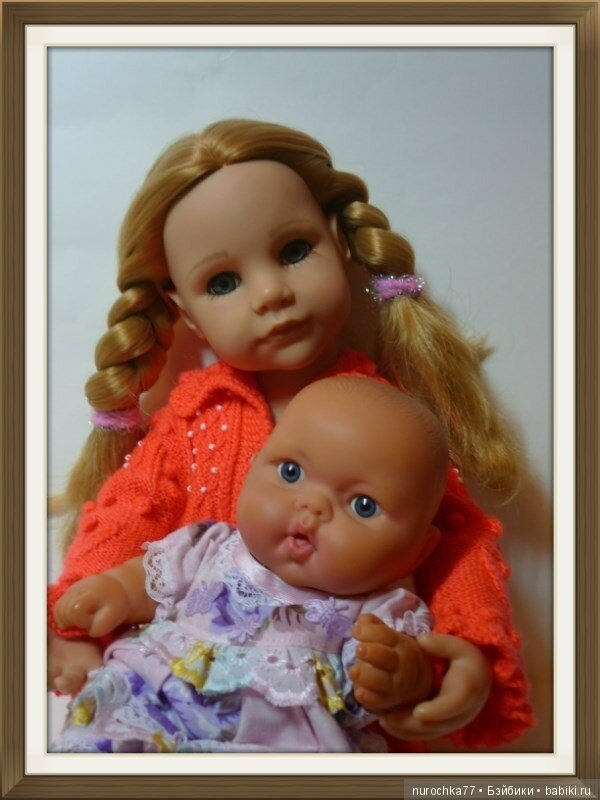 Злата- моя золотая рыбка. Кукла Gotz, ООАК (фото 2)