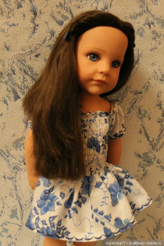 Платье и носочки своими руками. Для Gotz (фото 8)